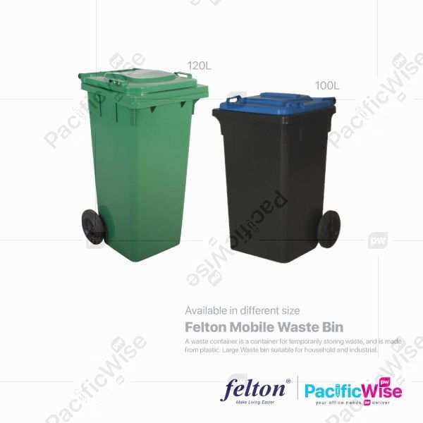 {PRE-ORDER} Felton Mobile Waste Bin