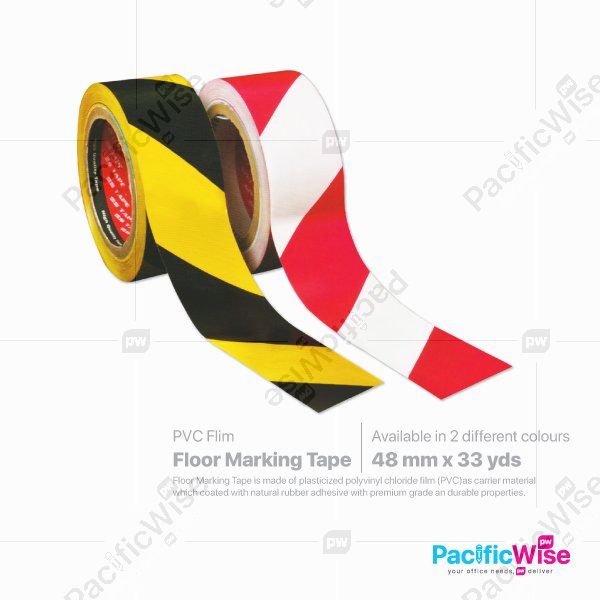 Floor Marking Tape (48mm x 33yds)