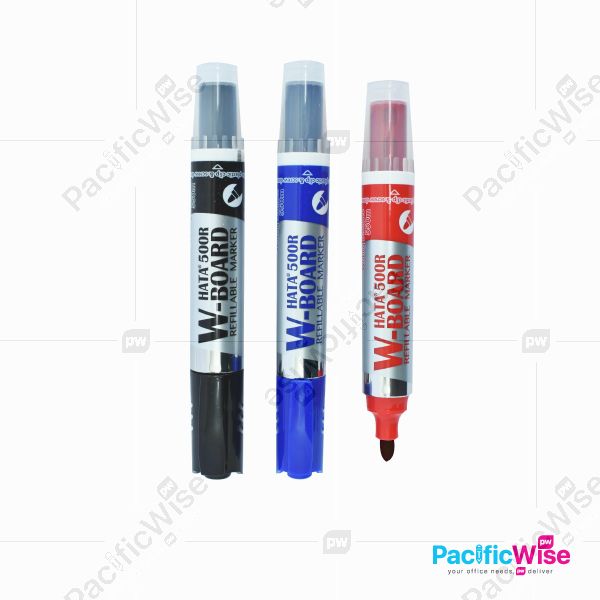 WhiteBoard Marker/Hata/500R/Pen Papan Putih/Writing Pen/2.0mm-3.0mm