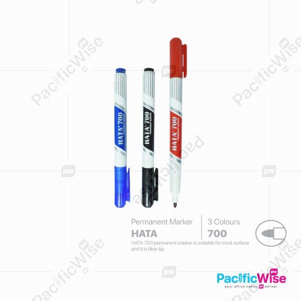 Hata/Permanent Marker/Penanda Kekal/Writing Pen/700/1.0mm