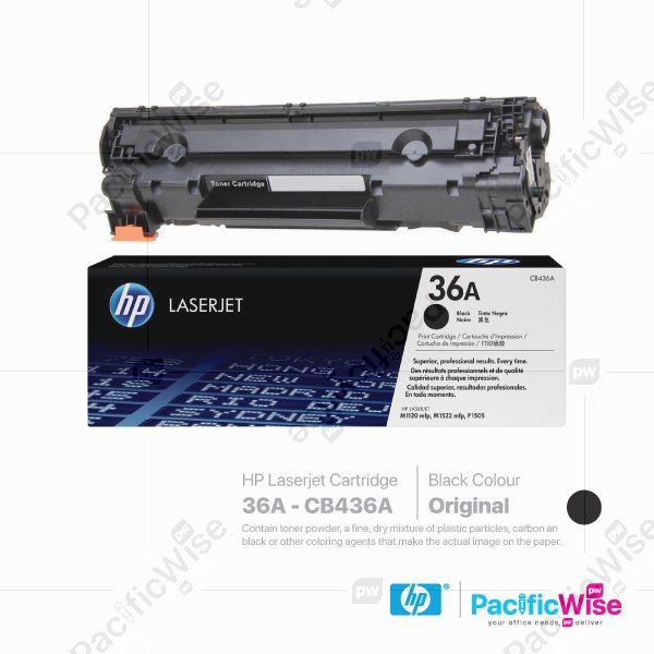 HP 36A LaserJet Toner Cartridge CB436A (Original)