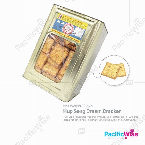 Hup Seng Cream Crackers (225g x 10sachet)