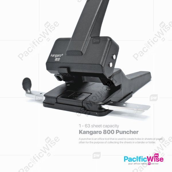 Kangaro Puncher DP-800 (1~63 Sheets)