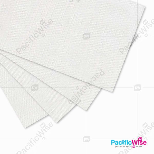 Cut Sheet Paper/Potong Kertas Lembaran/A1 Size/Linen Texture/Paper Packing Material (1 Pack x 50 Sheets)