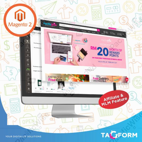 Tagform - Magento 2 + Affiliate & MLM Feature