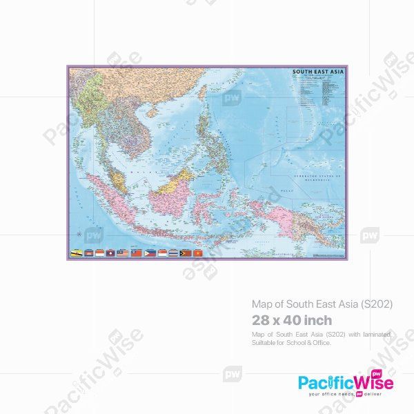 Map of South East Asia (S202)