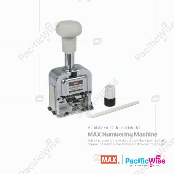 MAX Numbering Stamp