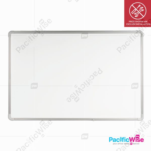 Whiteboard/Non Magnetic Whiteboard/Papan Putih Tidak Megnetik (Various Sizes)