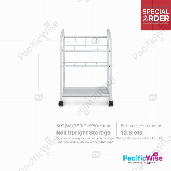 Roll Upright Storage-12 slots