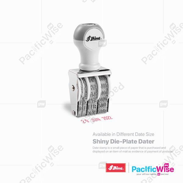 Shiny Die-Plate Dater Stamp