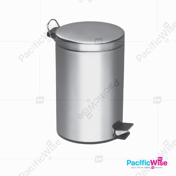 Dustbin/Stainless Steel{Pre-Order}/Tong Sampah Pijak/Pedal Dustbin/Step Bin