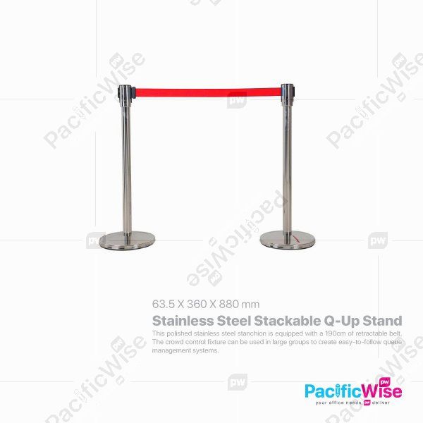 Stainless Steel Stackable Q-Up Stand