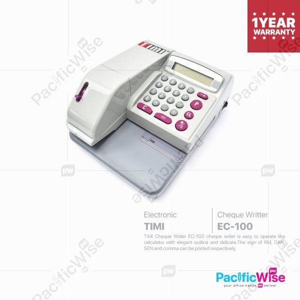 TIMI Electronic Cheque Writer (EC-100)