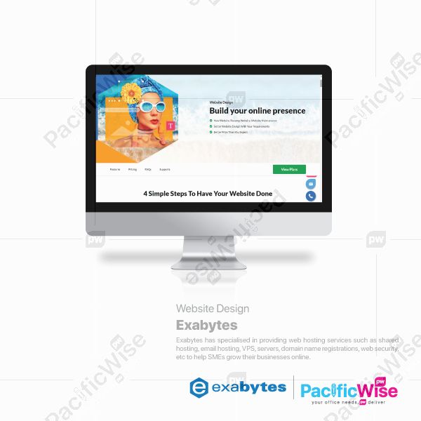 Exabytes Website Design 