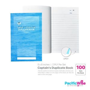 Captain's Duplicate Book 5" x 8" (8552)