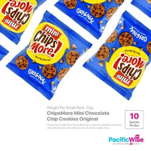 ChipsMore Mini Chocolate Chip Cookies Original (32g x 10sachet)