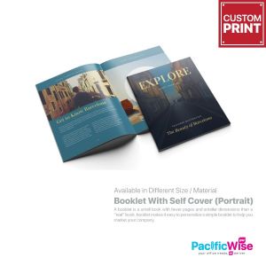 Customized Digital Printing Booklet with Self Cover (Portrait)