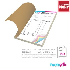 Customized Printing Bill Book