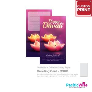 Customized Printing Greeting Card (C3UB)
