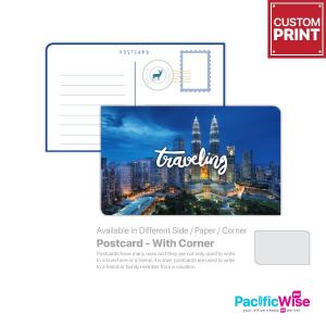 Customized Printing Postcard (With Corner)
