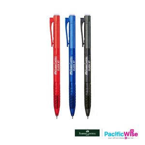 Faber Castell/Click X Ball Pen/Pen Bola/Click X7 0.7mm 1422