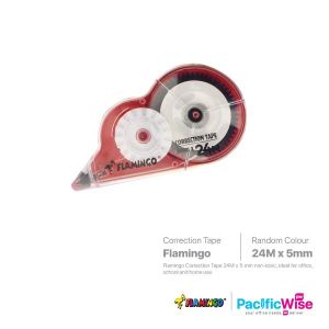 Flamingo/Correction Tape/Pita Pembetulan/Writing Pen/FLAM-412/5mm x 24m
