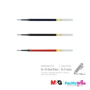 M&G/Gel Ink Refill/Isi Ulang Tinta Gel/Writing Pen/G-7i/0.7mm