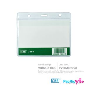 CBE/Name Badge PVC/Nama Lencana PVC/Name Badge (2560)