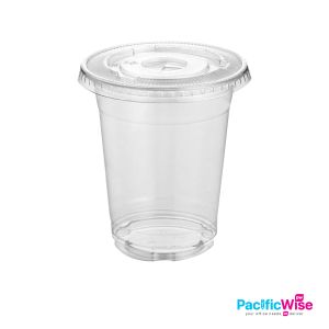 Plastic PET Cup & Flat Lid (20set)