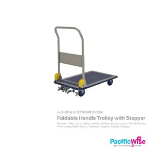 Prestar Foldable Handle Trolley with Stopper