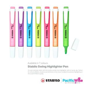 Stabilo/Highlighter/Penyorot/Writing Pen/Swing Cool/1.0-4.0mm
