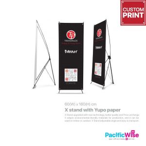 X stand with Yupo paper