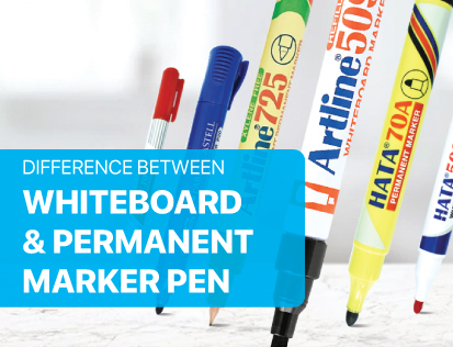 toenemen wonder heden Difference Between Whiteboard Marker and Permanent Marker Pen