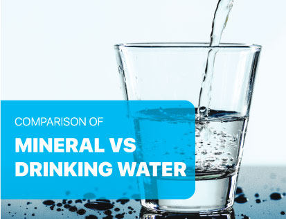 Difference between Mineral Water & Drinking Water