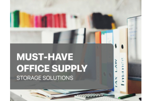 Must-Have Office Supply Storage Solutions