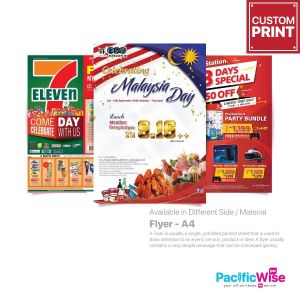 Customized Printing Flyer (A4)