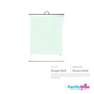 Graph Roll (WBR34G) Green Grid