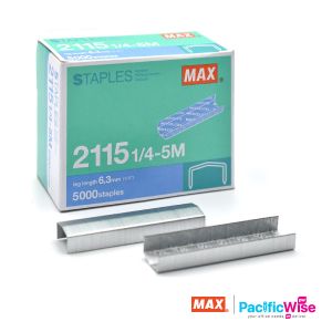 Stapler Bullet 2115 1/4-5M/Max/Peluru Pengokot/Staples