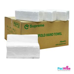 Multi Purpose Towel Tissue With Full Wrapped/Tisu Tuala Serbaguna Dengan Balut Penuh/Supreme/Interfold Hand Towel/Tissue Paper/Virgin Pulp (20 Packs)