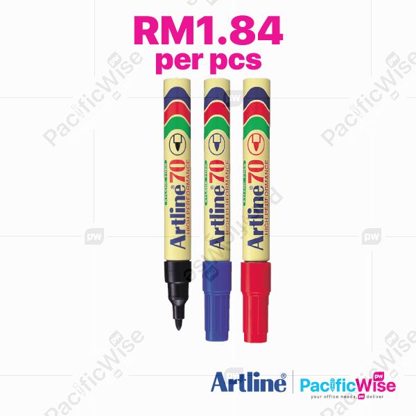 Permanent Marker 70/Artline/Penanda Kekal/Writing Pen/1.5mm