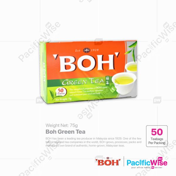 Boh Green Tea (50 teabags)