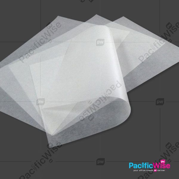 Butter Paper/Kertas Mentega/Paper Packing Material/30 x 40 (50 Sheets)