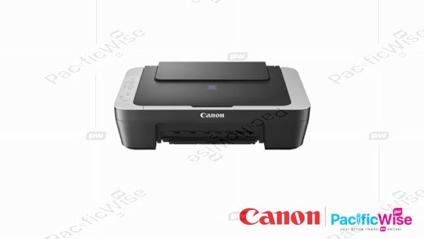 Inkjet Printer/Canon/Pixma E470/Pencetak/Wi-Fi/Black/Gray/Mono