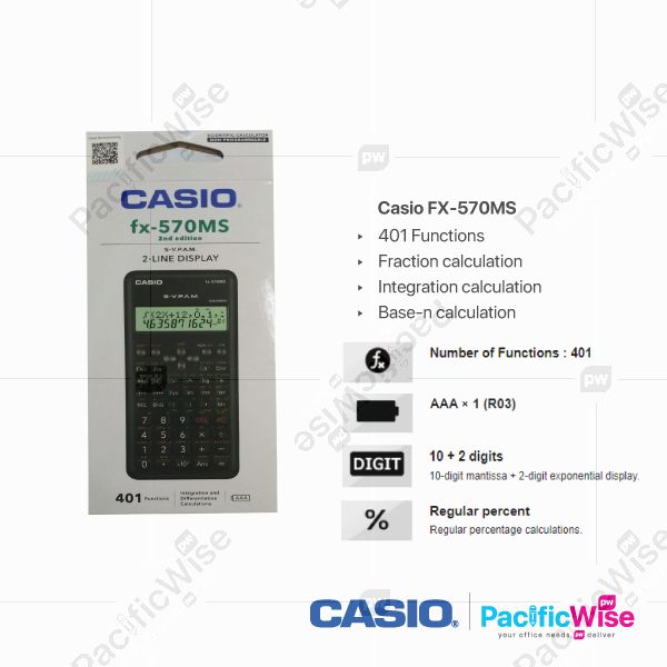 Casio Calculator FX570MS