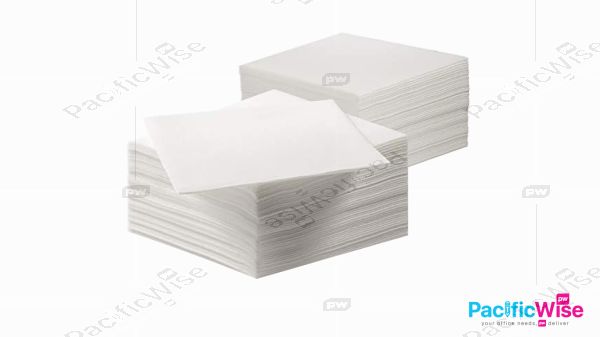 Cocktail Napkin White/Napkin Koktel Putih/Tisu Meja/Table Tissue Paper/2 Ply (20 Packs)