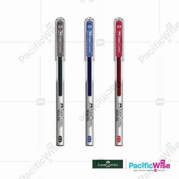 Faber Castell/True Gel Pen/Pen Gel Sejati/Writing Pen/0.5mm/0.7mm