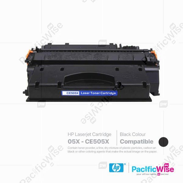 HP 05X LaserJet Toner Cartridge CE505X (Compatible)