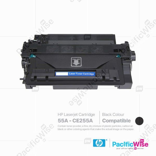 HP 55A LaserJet Toner Cartridge CE255A (Compatible)