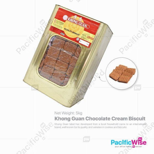  Khong Guan Chocolate Cream Biscuit (5kg) (+RM10 deposit)