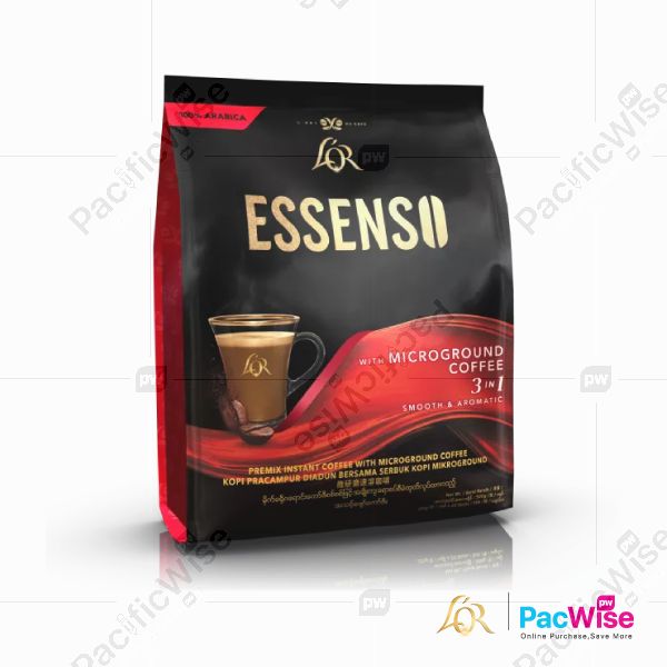 Coffee/L'OR/Super Coffee Essenso 3 in 1/Microground/Kopi (25g x 20sachets)